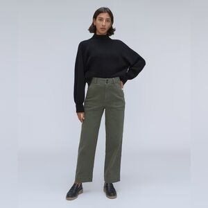 Everlane, The Organic Wide-Leg Pant, Kambaba, Size 2